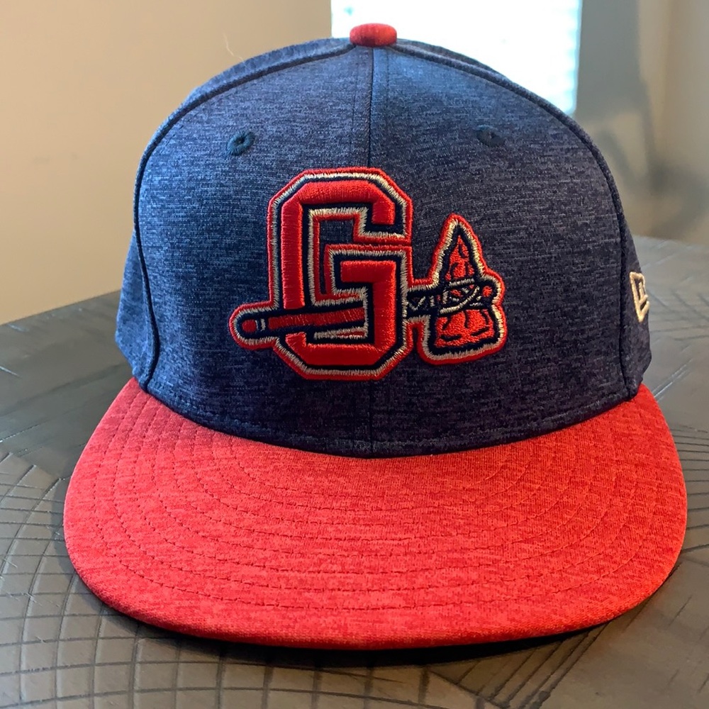 Gwinnett Braves Authentic MiLB July 4th Cap